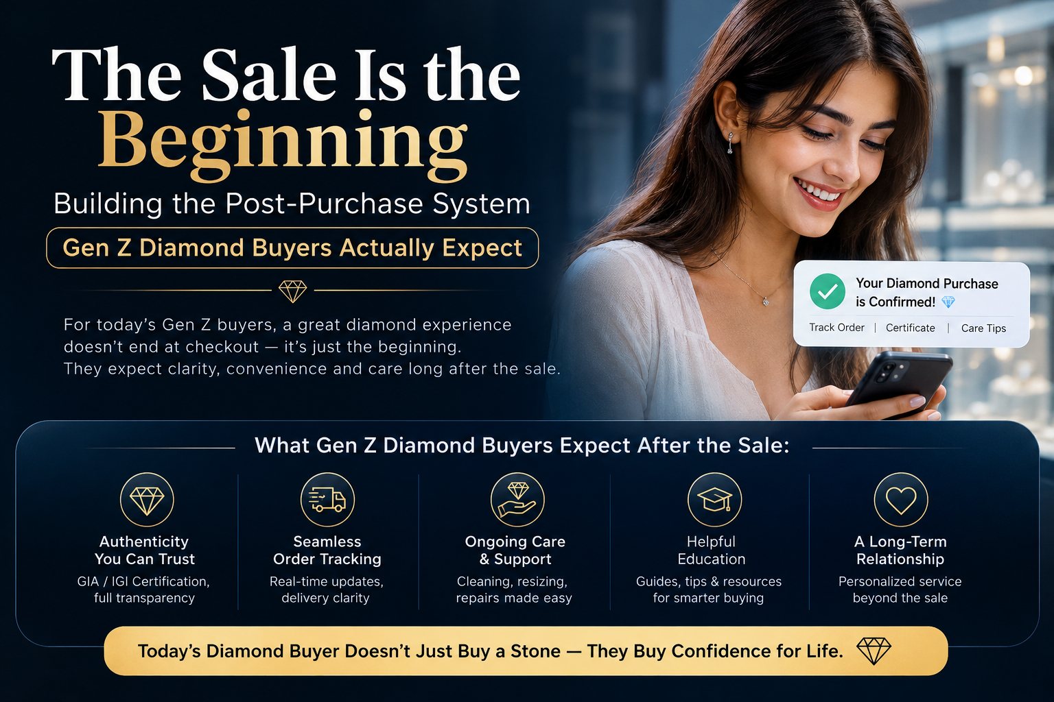 The Sale Is the Beginning