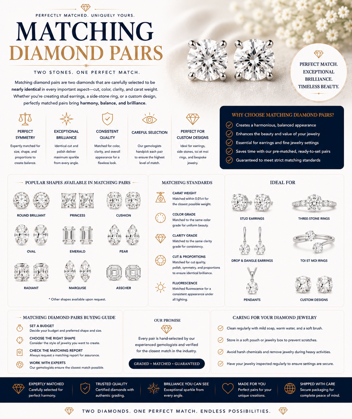 Matching Diamond Pairs