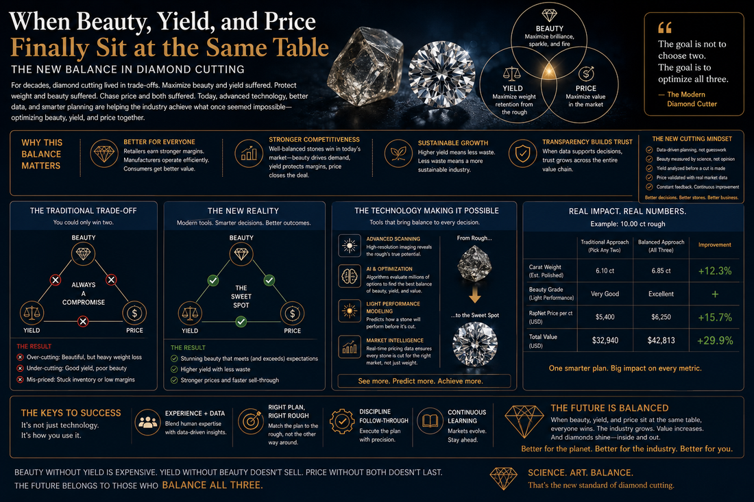 When Beauty, Yield, and Price Finally Sit at the Same Table