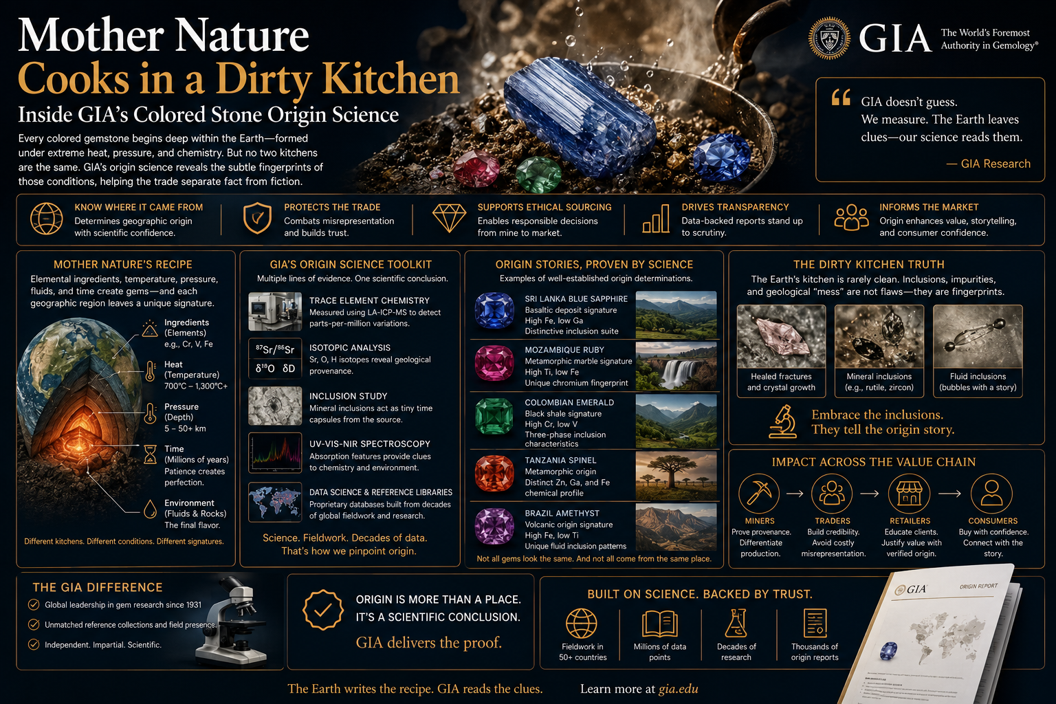 Mother Nature Cooks in a Dirty Kitchen