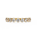 Round Cut Lab-Grown Diamond 9-Stone Band 0.97 CT