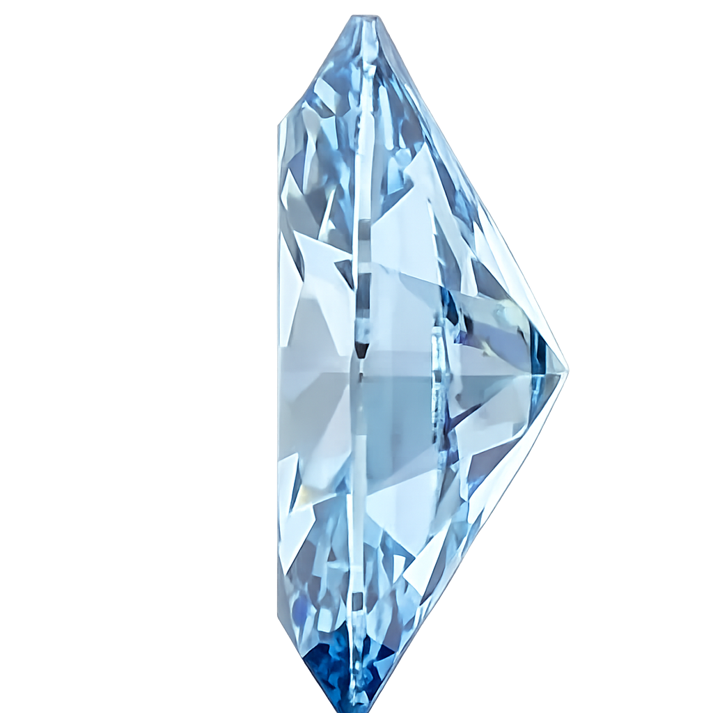 Oval Cut Lab Grown Fancy Blue Diamond 2 CT