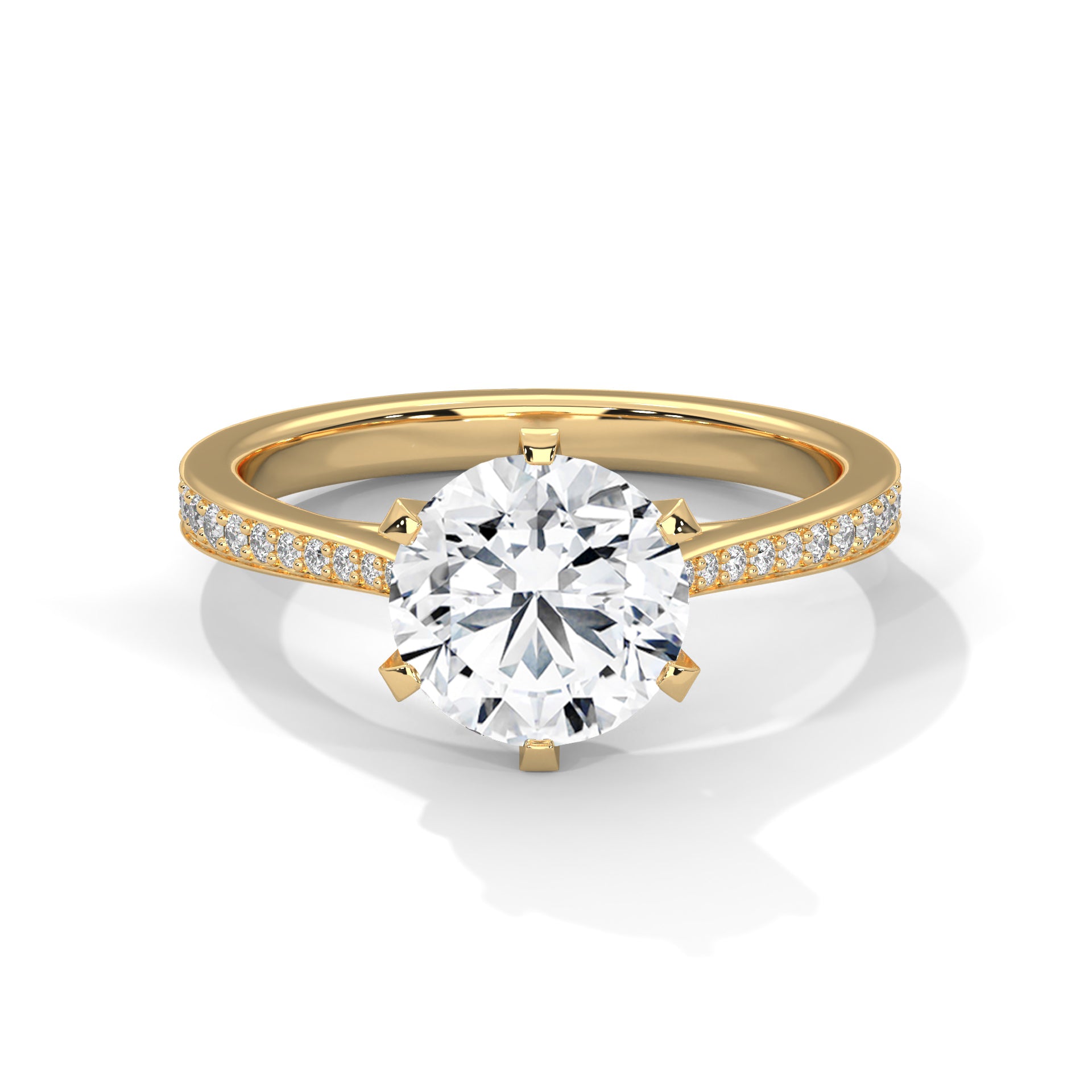 Round Brilliant Solitaire Engagement Ring