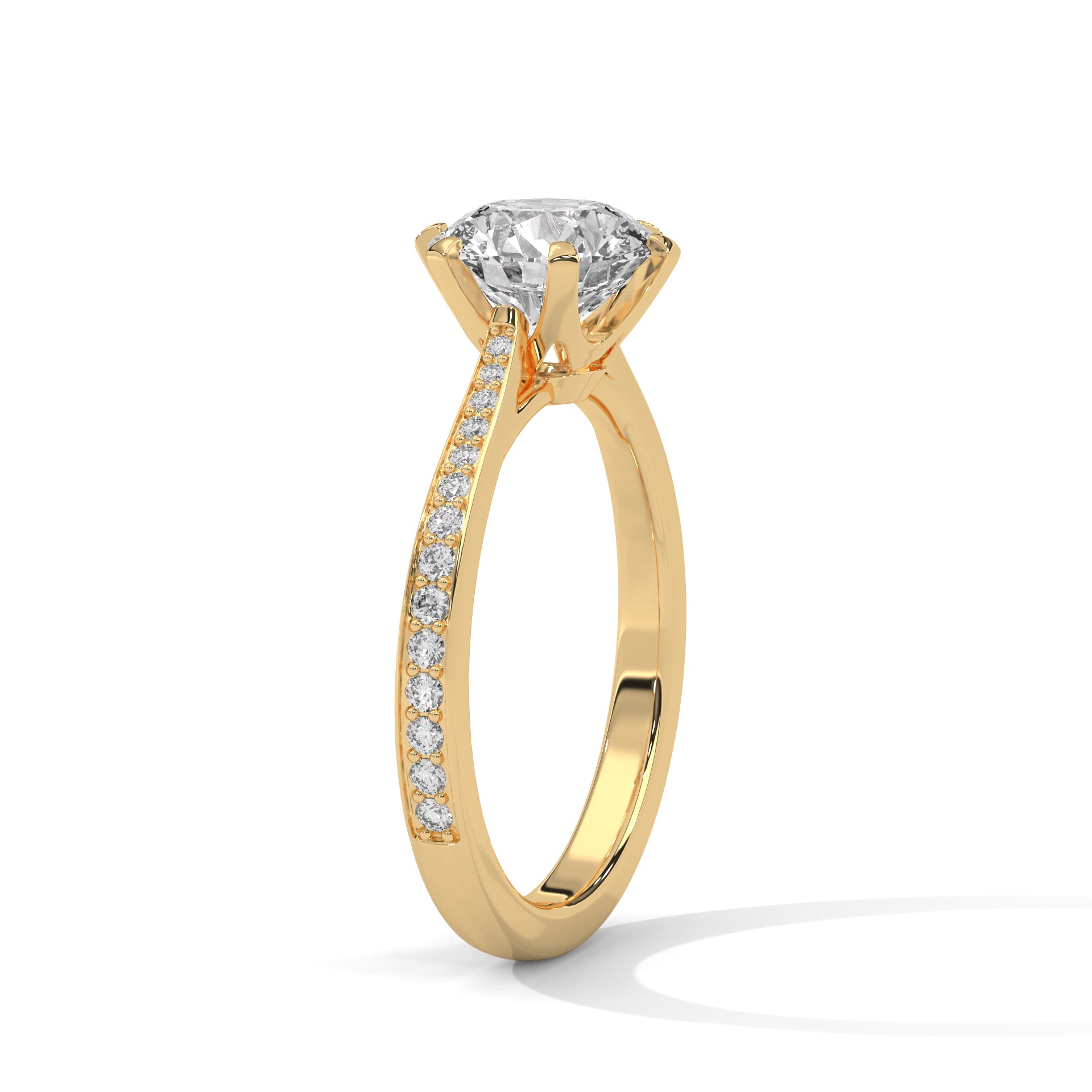 Round Brilliant Solitaire Engagement Ring