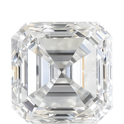 Asscher Cut Lab Grown Diamond 5 CT
