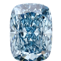 Cushion Cut Lab Grown Fancy Intense Blue Diamond 1 CT