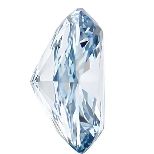 Cushion Cut Lab Grown Fancy Intense Blue Diamond 1 CT
