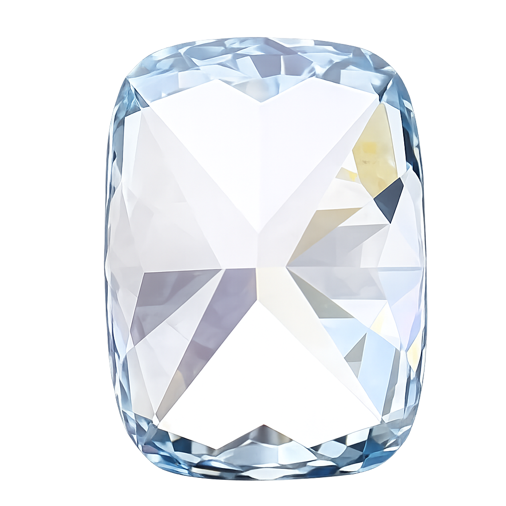 Cushion Cut Lab Grown Fancy Intense Blue Diamond 1 CT