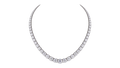 Round Brilliant Cut Lab Grown Diamond Tennis Necklace 32.00 CT