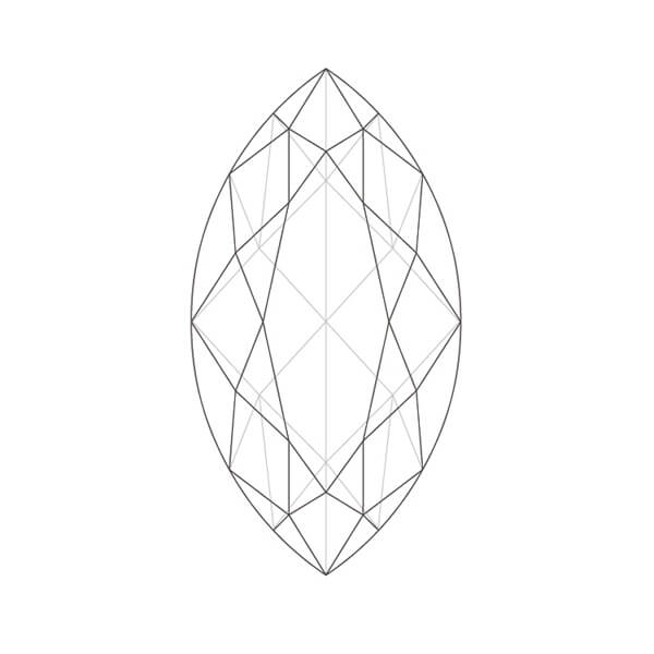 Marquise Cut Lab Grown Diamond 1 CT