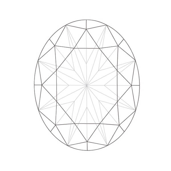 Oval Cut Lab Grown Diamond 1 CT