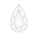 Pear Cut Lab Grown Diamond 1 CT