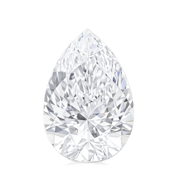 Pear Cut Lab Grown Diamond 3 CT