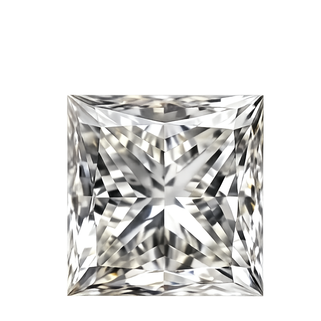 Princess Cut Lab Grown Diamond 4 CT