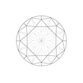 Round Cut Lab Grown Diamond 1 CT