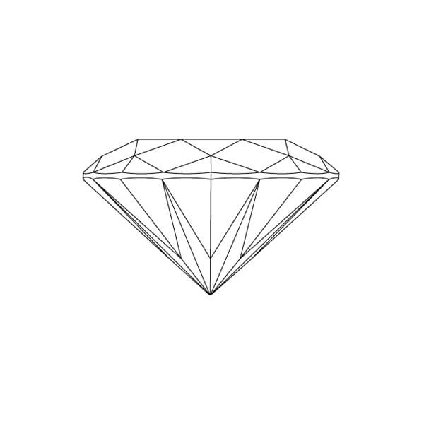 Round Cut Lab Grown Diamond 1 CT