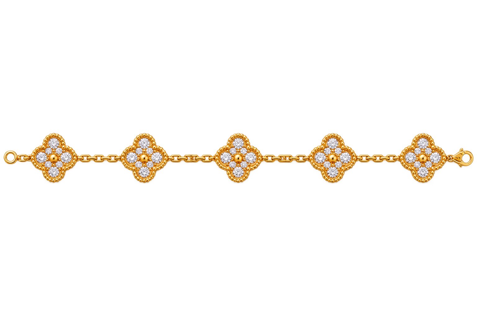 Vancleef Lab Grown Diamond Bracelet