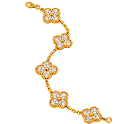 Vancleef Lab Grown Diamond Bracelet 5.99 CT