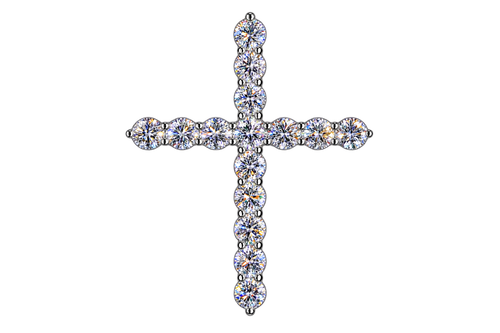 Cross Lab grown Diamond Pendant 2.41 CT