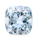 Cushion Cut Lab Grown Fancy Vivid Blue Diamond 1 CT