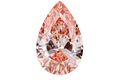 Pear Cut Lab Grown Fancy Vivid Pink Diamond 3 CT