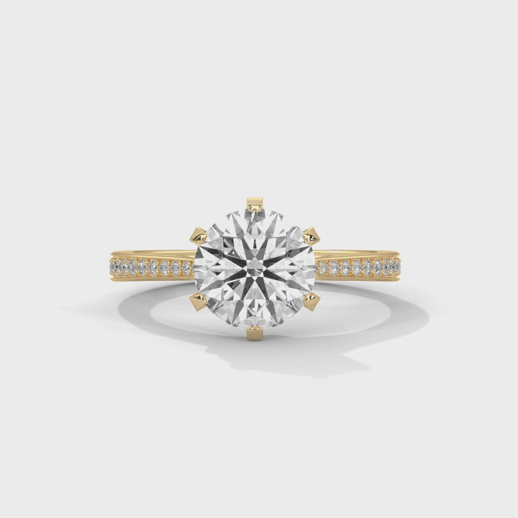 Round Brilliant Solitaire Engagement Ring