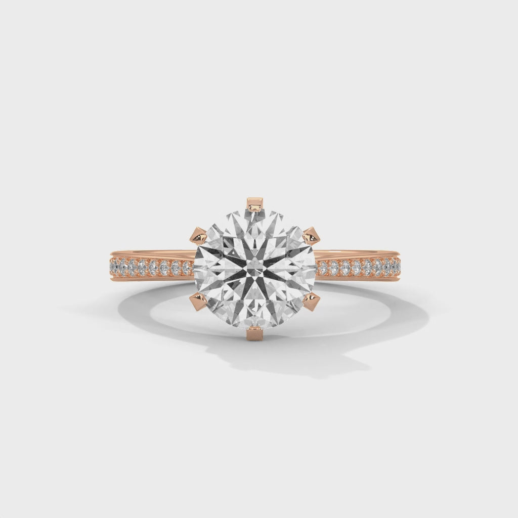 Round Brilliant Solitaire Engagement Ring